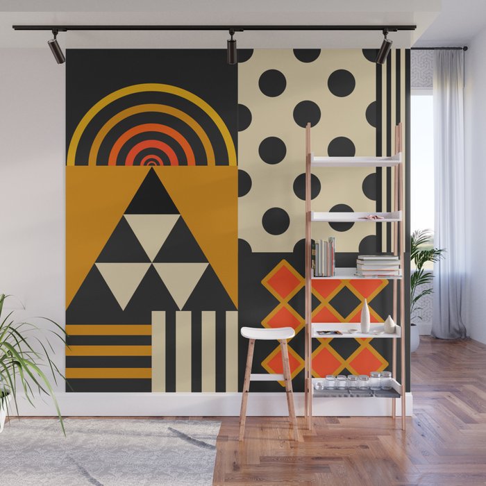 Golden Age Art Decor Wall Mural Gallery Image 1