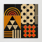 Golden Age Art Decor Wood Wall Art Gallery Image 1