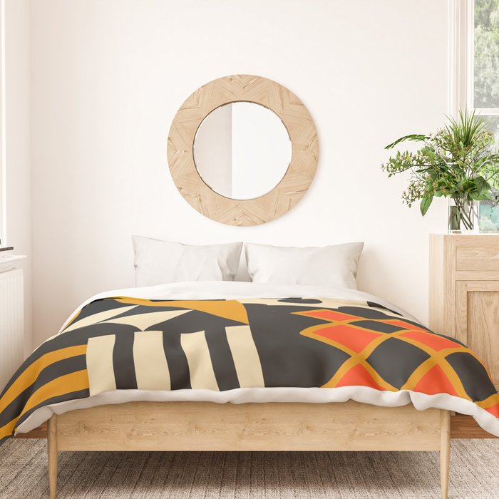 Golden Age Art Decor Duvet Cover Gallery Image 3