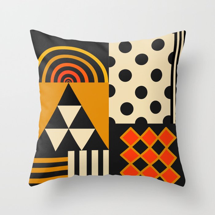 Golden Age Art Decor Throw Pillow Gallery Image 6