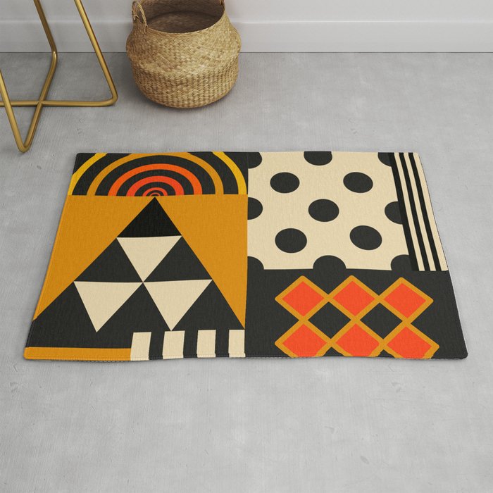 Golden Age Art Decor Rug Gallery Image 1