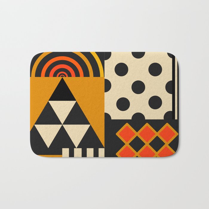 Golden Age Art Decor Bath Mat Gallery Image 1