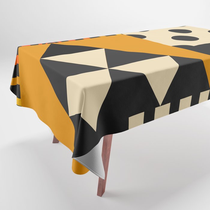 Golden Age Art Decor Tablecloth Gallery Image 1