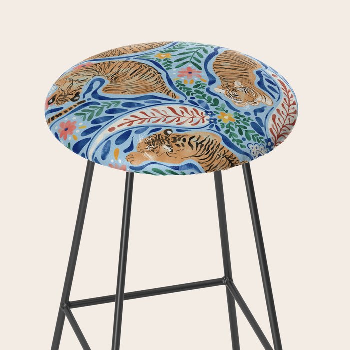 Blue Safari Adventure Stool Gallery Image 2