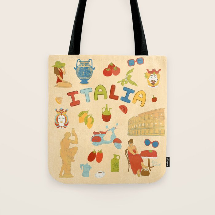 Viva Italia Tote Bag Gallery Image 1