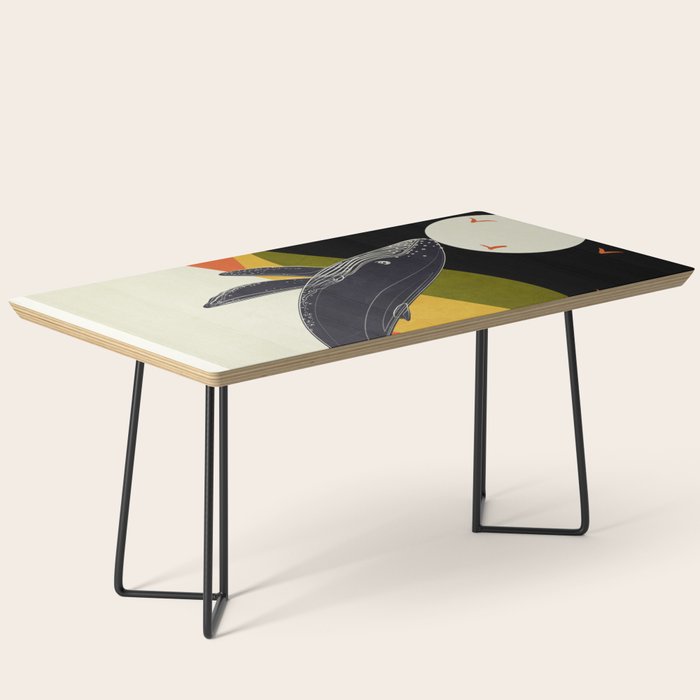 Abstract Whale 2 Coffee Table Gallery Image 1