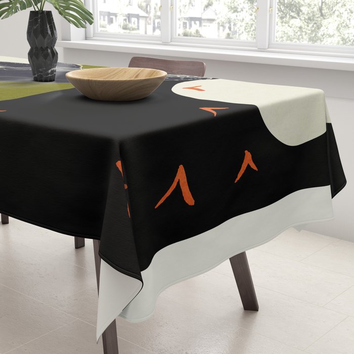 Abstract Whale 2 Tablecloth Gallery Image 3