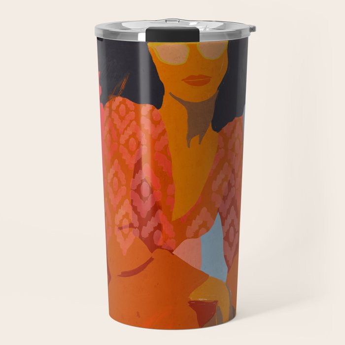 Summer vibes Travel Mug Gallery Image 1