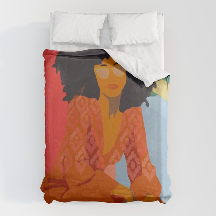 Summer vibes Duvet Cover Gallery Image 1