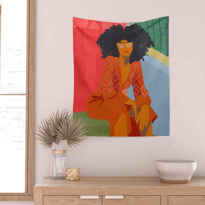 Summer vibes Wall Tapestry Gallery Image 2