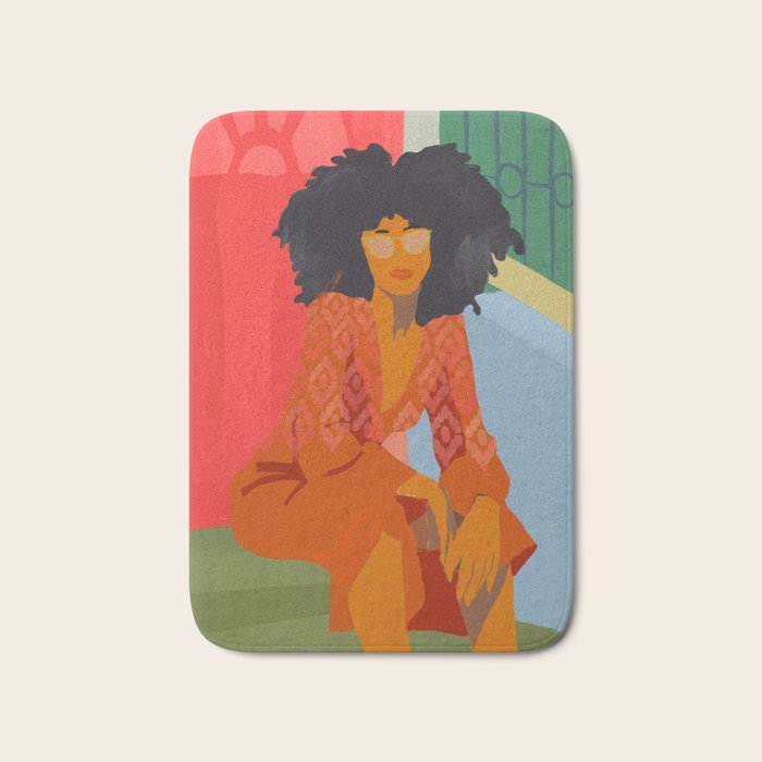 Summer vibes Bath Mat Gallery Image 1