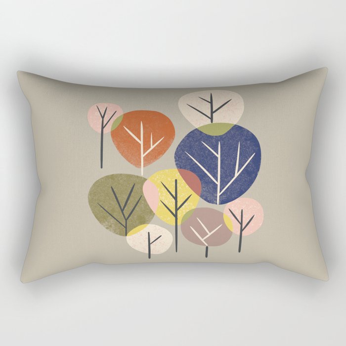 Multicolor Grove Rectangular Pillow Gallery Image 2