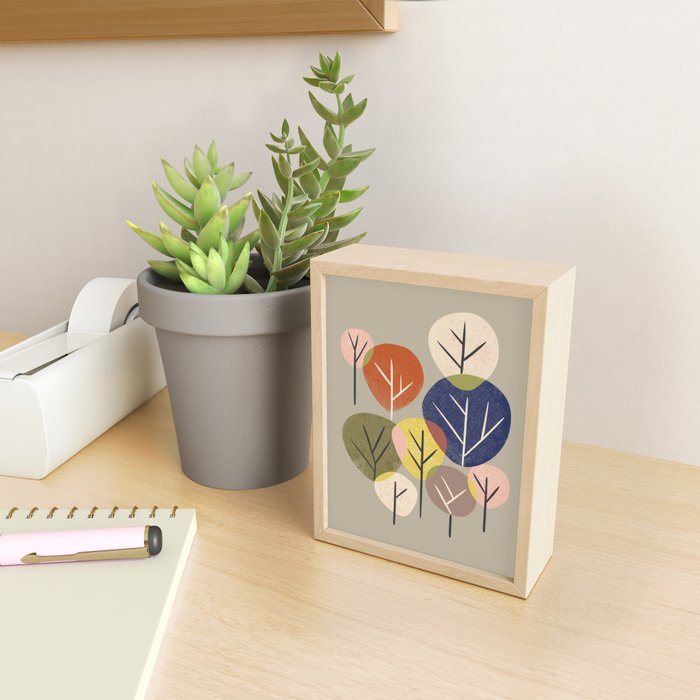 Multicolor Grove Mini Art Print Gallery Image 2