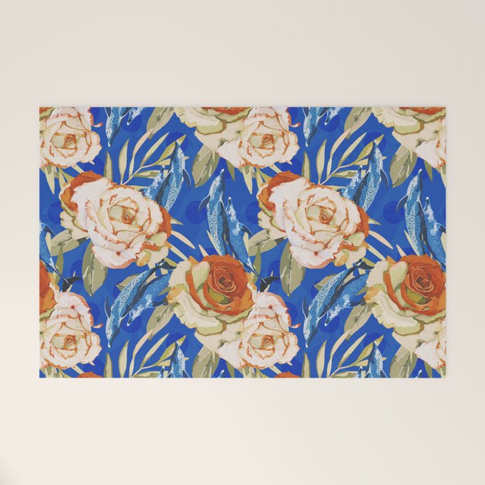 Dolphin Eternal Marine Spring Welcome Mat Gallery Image 1