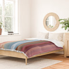 Multicolor Boho Stripes Duvet Cover Gallery Image 2