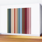 Multicolor Boho Stripes Wall Mural Gallery Image 2