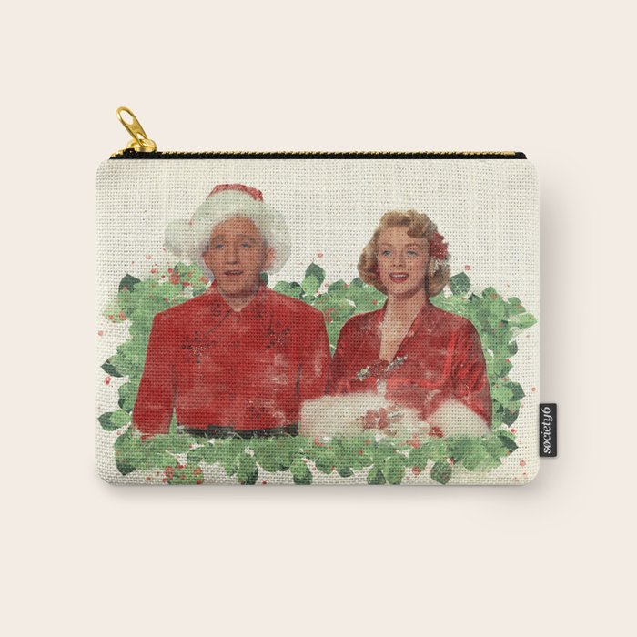 Bob & Betty (White Christmas) Carry All Pouch Gallery Image 1