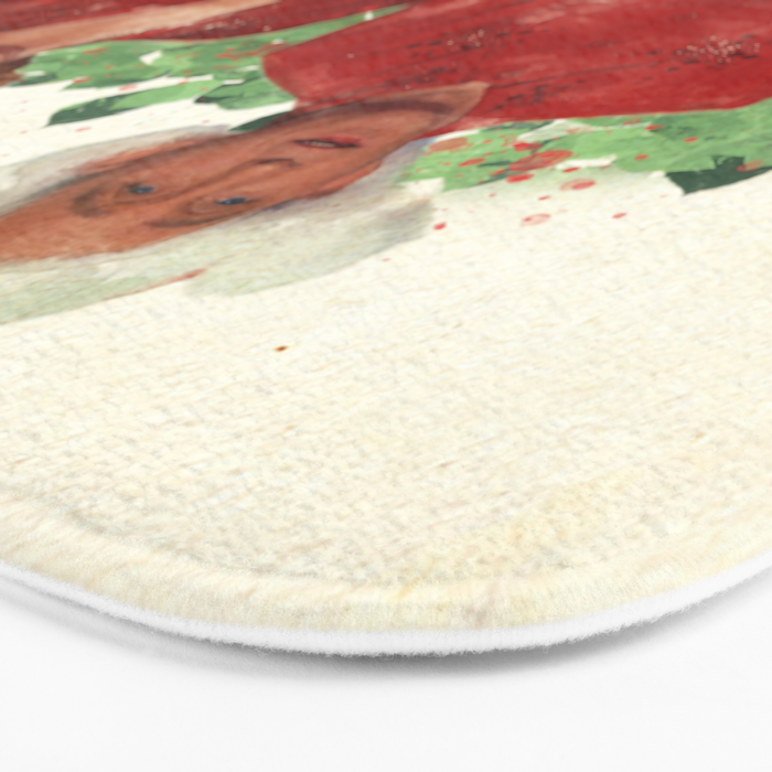Bob & Betty (White Christmas) Bath Mat Gallery Image 3