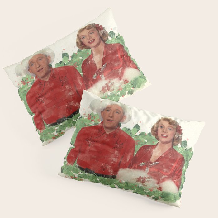 Bob & Betty (White Christmas) Pillow Sham Gallery Image 1