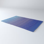 Electric Indigo Wave Symphony Rug Gallery Image 3