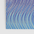 Electric Indigo Wave Symphony Poster Gallery Image 3