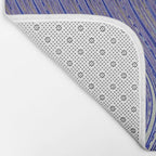 Electric Indigo Wave Symphony Bath Mat Gallery Image 2