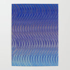 Electric Indigo Wave Symphony Poster Gallery Image 4