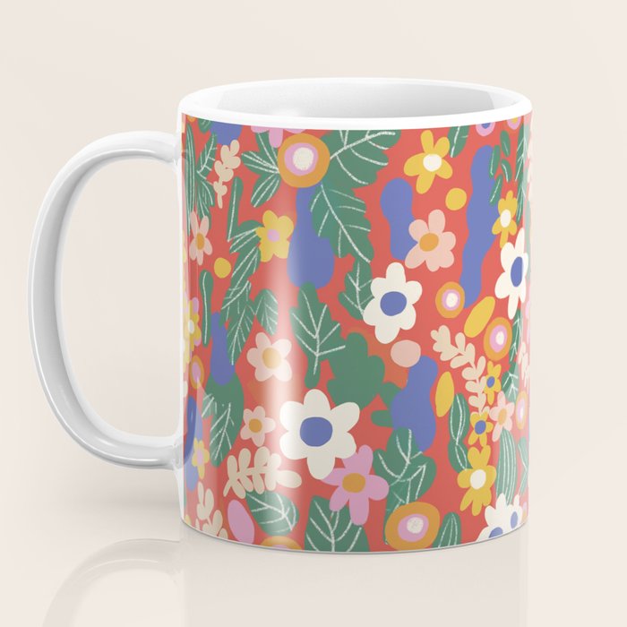Evelyn red Coffee Mug Gallery Image 3