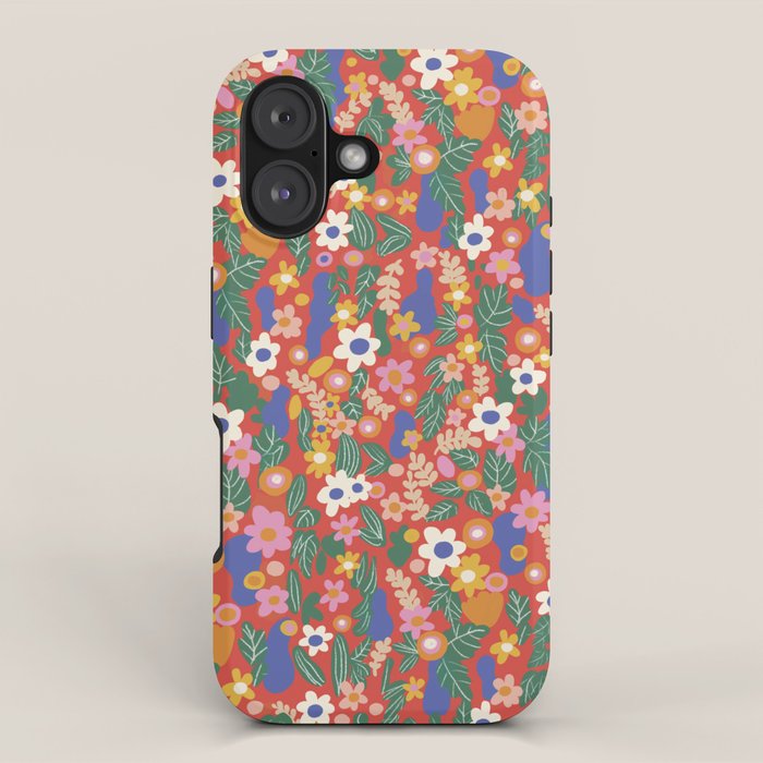 Evelyn red iPhone Case Gallery Image 1