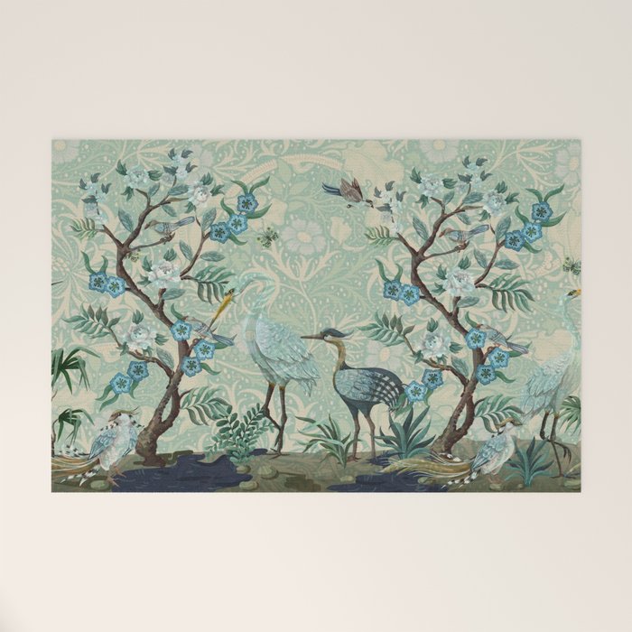 The Chinoiserie Panel Welcome Mat Gallery Image 1