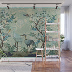The Chinoiserie Panel Wall Mural Gallery Image 1