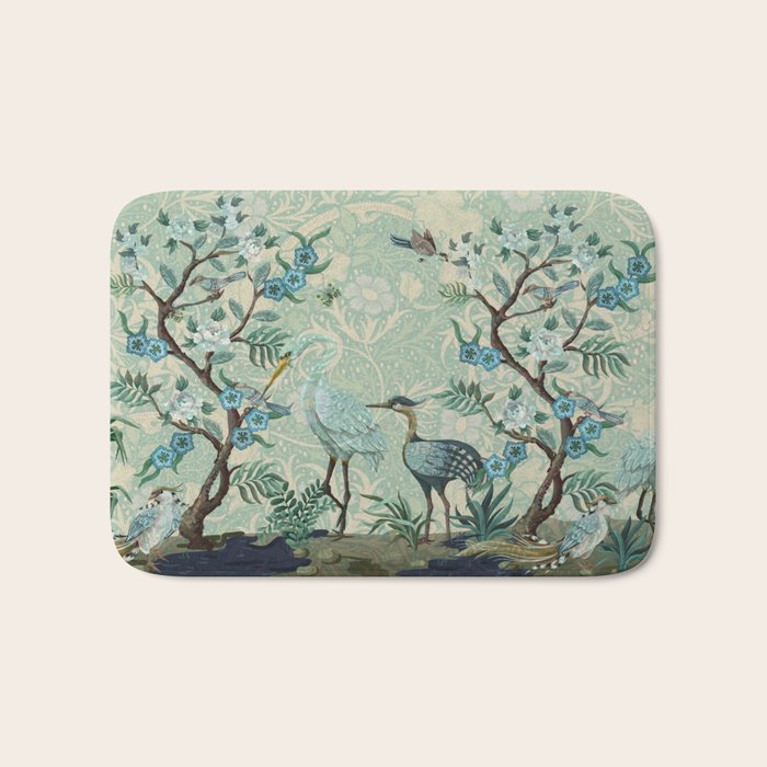 The Chinoiserie Panel Bath Mat Gallery Image 1