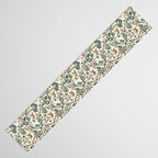 Tigers in Romantic Botanica Table Runner Gallery Image 3