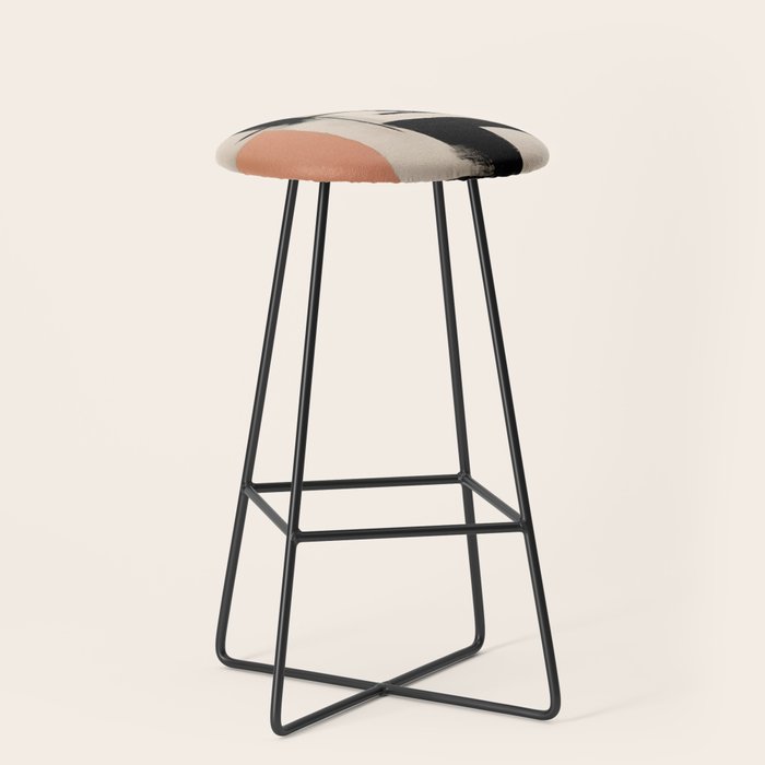  Soft Edge Abstraction 1 Stool Gallery Image 1