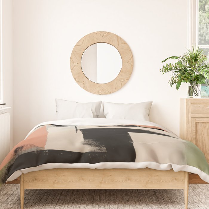  Soft Edge Abstraction 1 Duvet Cover Gallery Image 3