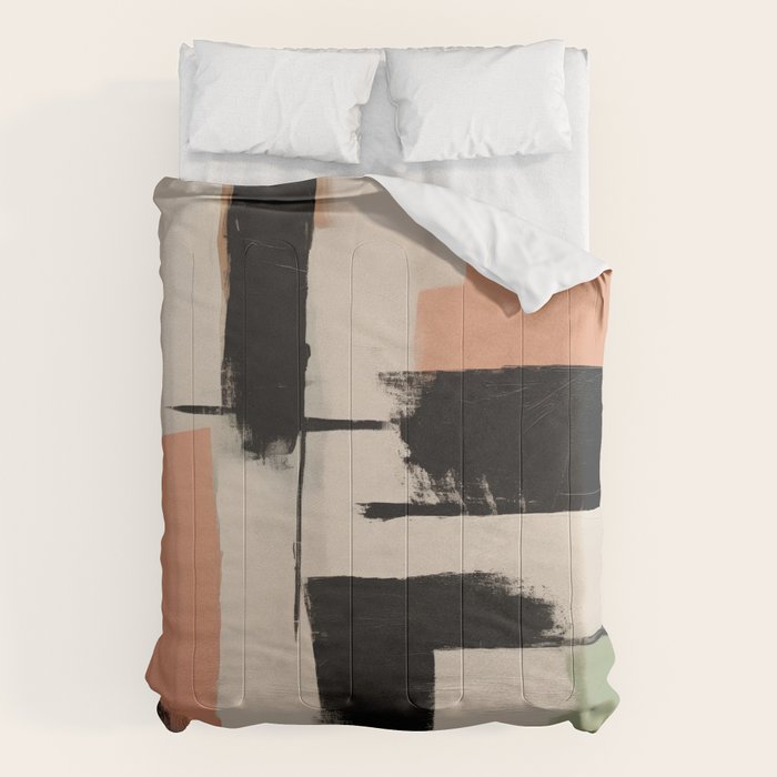  Soft Edge Abstraction 1 Comforter Gallery Image 1