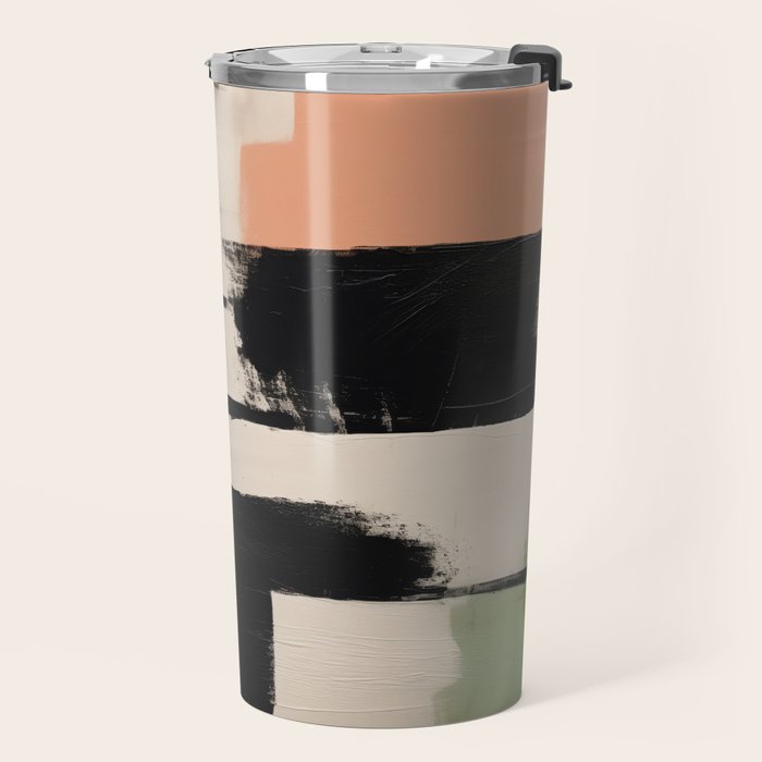  Soft Edge Abstraction 1 Travel Mug Gallery Image 2