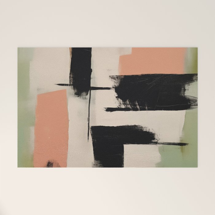  Soft Edge Abstraction 1 Welcome Mat Gallery Image 1