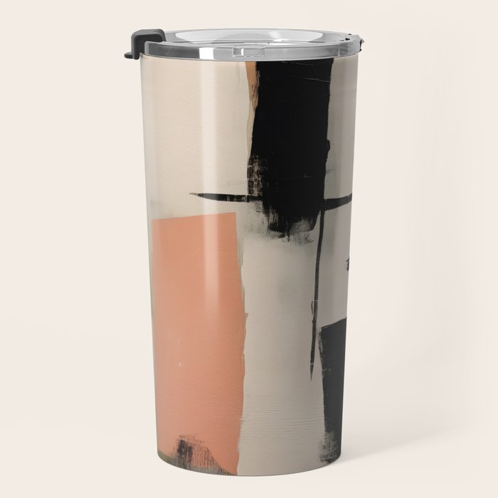  Soft Edge Abstraction 1 Travel Mug Gallery Image 3