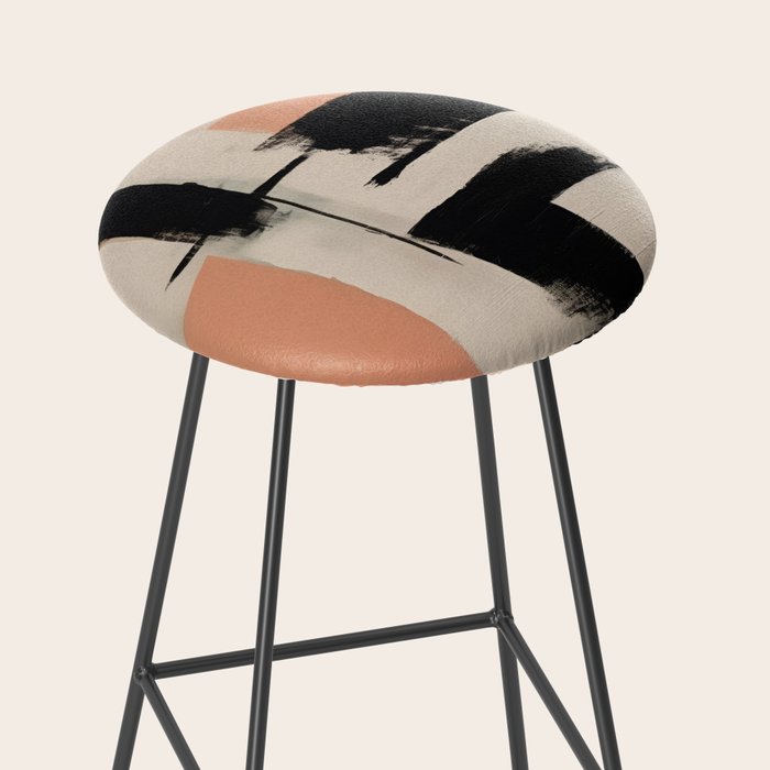  Soft Edge Abstraction 1 Stool Gallery Image 2