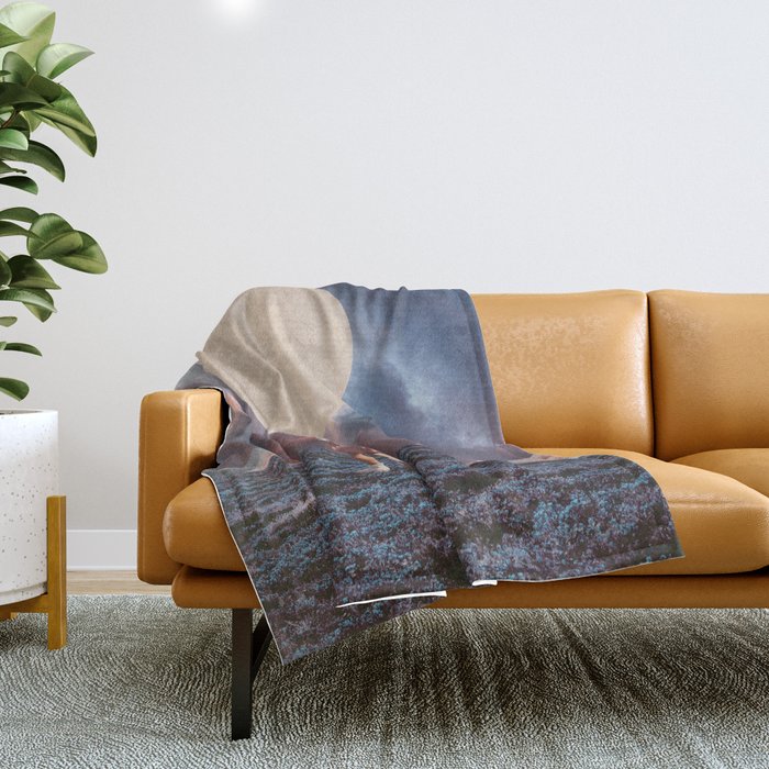 Pearlescent Wanderer Throw Blanket Gallery Image 1