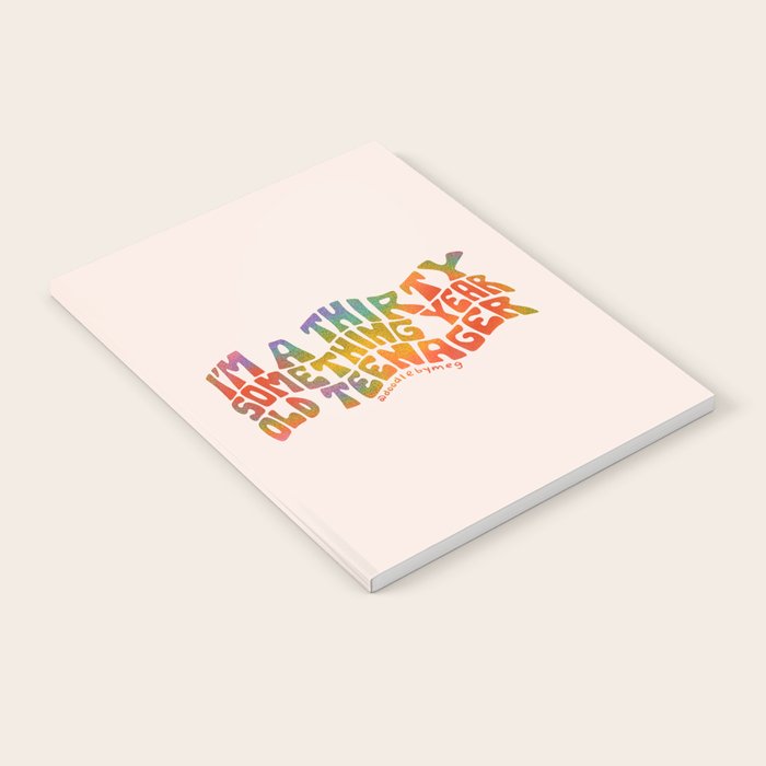 Thirty Something Year Old Teenager Notebook Gallery Image 2