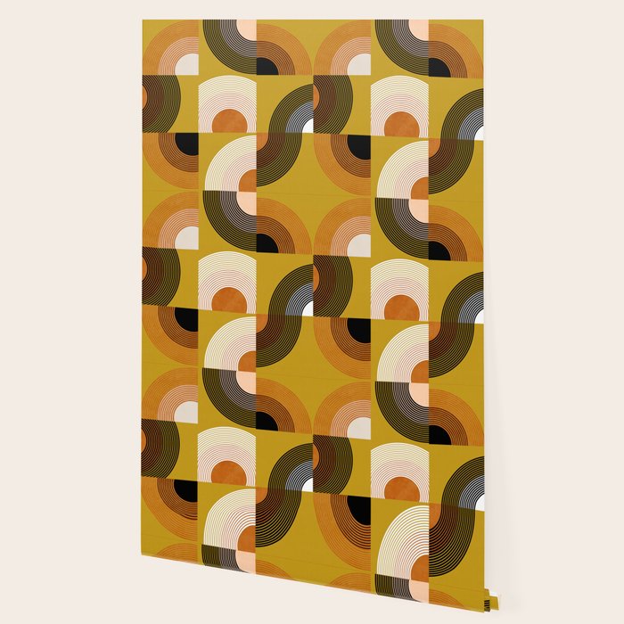 mid century arcs Wallpaper Gallery Image 2