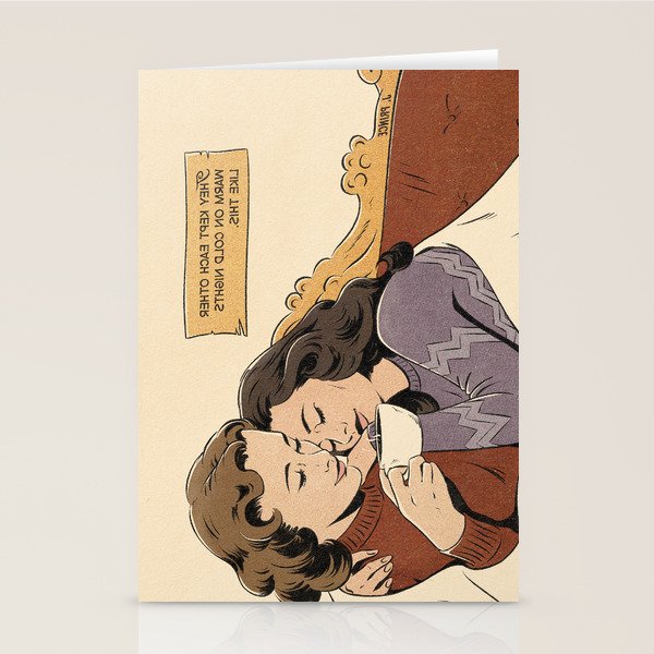 cold nights Stationery Card Gallery Image 1