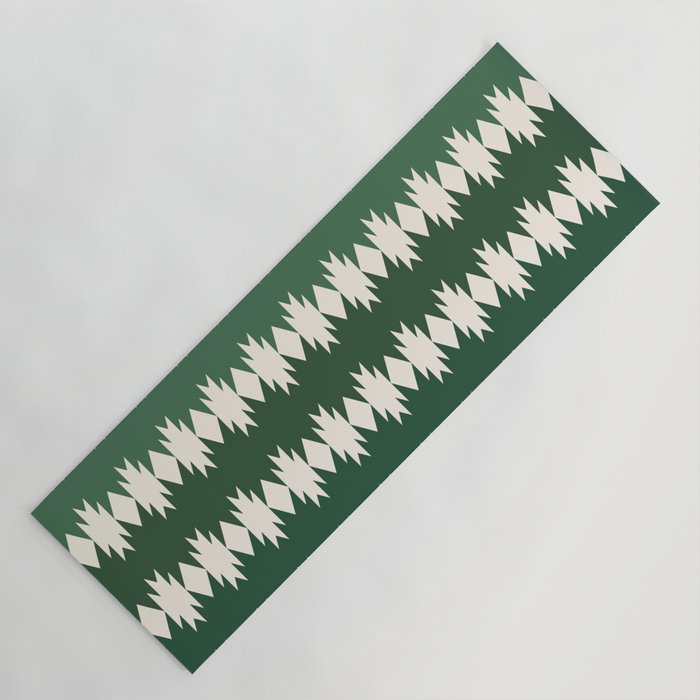 Geometric Southwestern Pattern XXXI Yoga Mat Gallery Image 1
