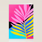 Neon Summer Abstract Art Stationery Card Gallery Image 2