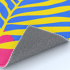 Neon Summer Abstract Art Rug Gallery Image 4