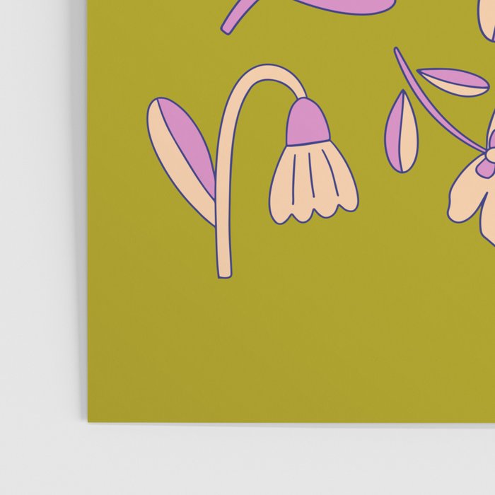 Art déco Floral  Poster Gallery Image 3