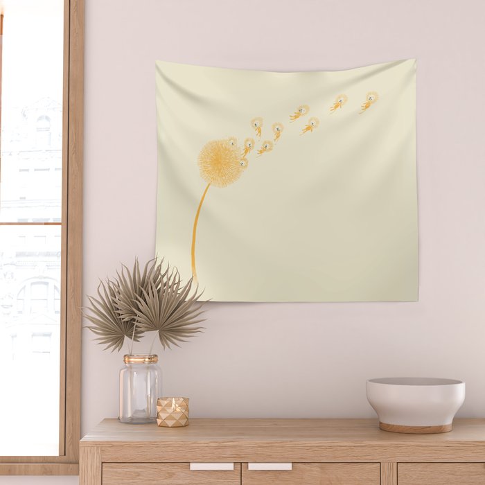 Dande-lions Wall Tapestry Gallery Image 2