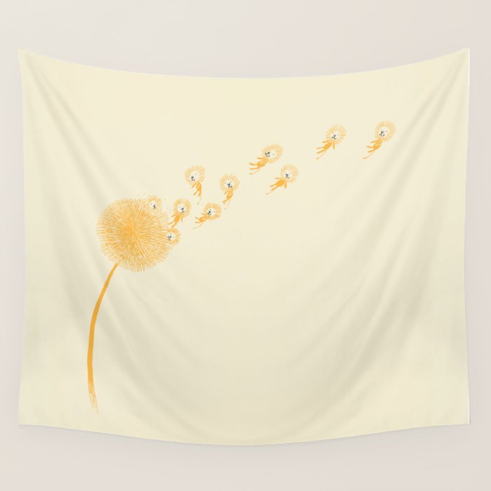 Dande-lions Wall Tapestry Gallery Image 4